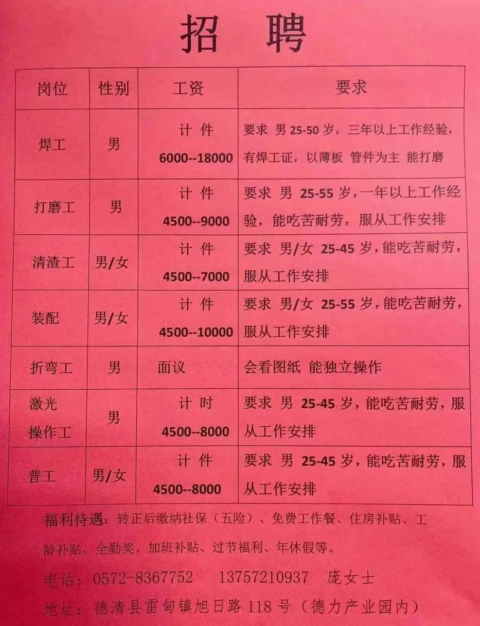 高阳最新招聘信息，学习变化，把握机遇，成就未来无限可能！