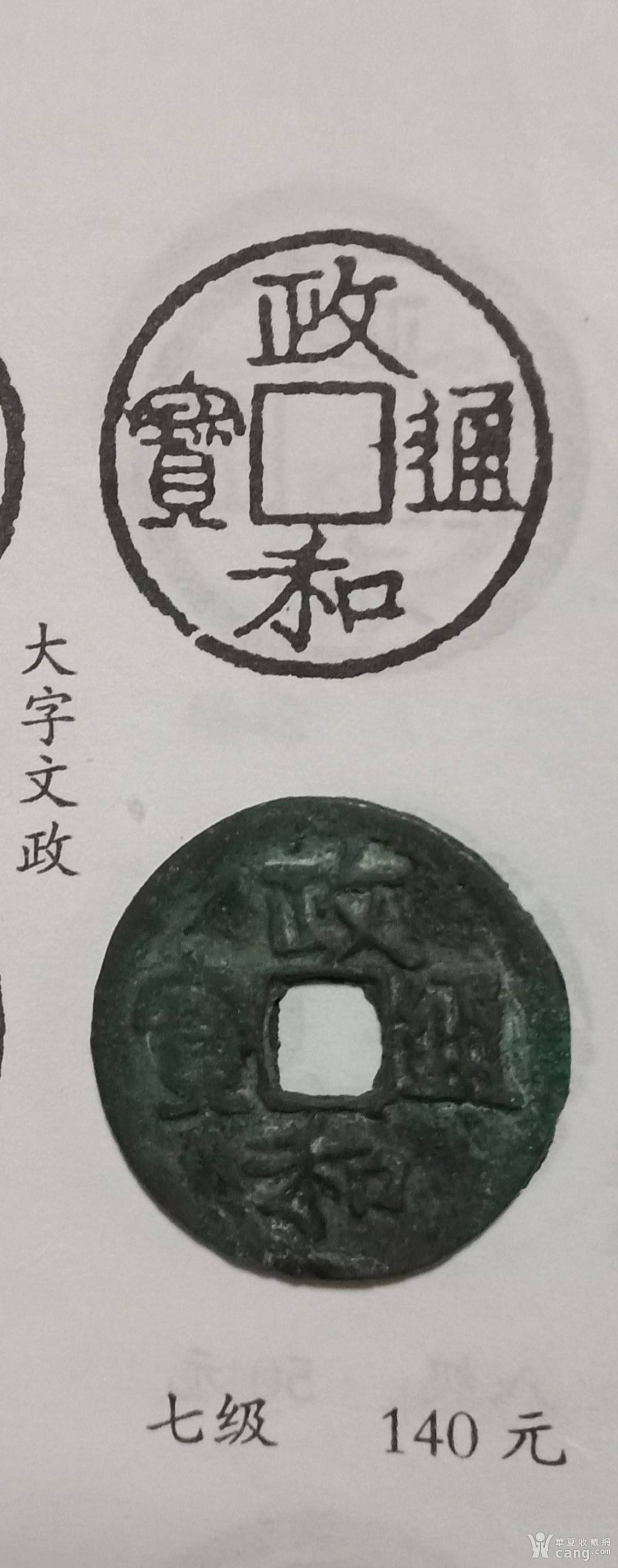 政和通宝篆书最新价格概览